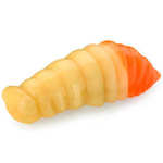 Gumy FishUp Maya 3,5cm | 1,4" | #135 Cheese/Hot Orange | 8szt.