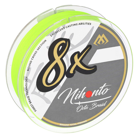 Plecionka Mikado Nihonto Octa Braid 0,30mm| fluo | 300m