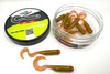 Guma Great Fish GF1 Twister 4,9cm | Motor Oil Green | rybny | 10 szt.