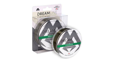 Żyłka Mikado DreamLine Feeder (moss green) 0.22mm | 6.54kg | 150m