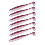 Guma Keitech Easy Shiner 3,5" | 8,89cm | LT#34 Cosmos/Pearl Belly | 7 szt.