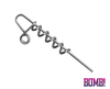 Wkręt do przynęt DELPHIN BOMB! Twisto D-LOCK - 5 szt.