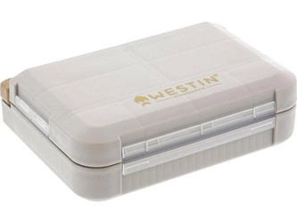 Pudełko WESTIN W3 Terminal Tackle Box 13.2x9.7x4.4cm Grey/Clear