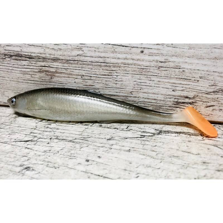 Guma SEWRO CUSTOM BAIT Ukleja 16cm- Czarna Kopyto Pomarańcz