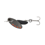 .Obrotówka Savage Gear Grub Spinners #0 | Black Red Black