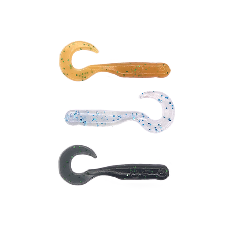 Guma Great Fish GF1 Twister Baby 3cm | Dżejsiok Special Edition | Bezzapachowy | 21 szt.