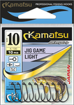 Haczyki Kamatsu Jig Game Light K-130 - bezzadziorowe - roz. 6