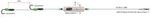 Zestaw sumowy MadCat Adjusta Profi River Rig Worm & Squid - S