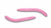 Przynęta Libra Lures Fatty D'Worm Tournament 5.5cm | 017 - Bubble Gum | brak zapachu | 12 szt.
