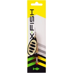 Obrotówka X-Fish Termite №5 / 13g / Nikel Gold