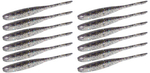 Guma Keitech Shad Impact 2" | 5,1cm | LT#39 LT Smoke Shiner | 12 szt.