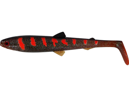 Zestaw Guma Westin BullTeez Shadtail 24cm | Motoroil Blood + Dozbrojka Vis Vangen