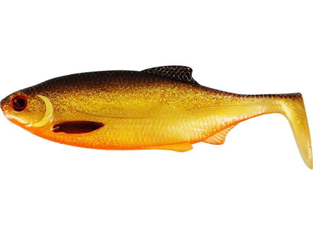 Zestaw Guma Westin Ricky the Roach ST 14cm | Gold Rush - 1szt + Dozbrojka Vis Vangen 2szt.
