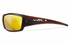 Okulary Wiley X TIDE Gold Mirror Matte Hickory Brown Frame