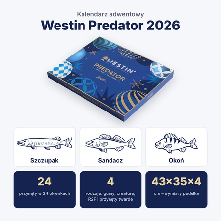 Kalendarz adwentowy Westin Predator 2026