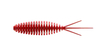 Przynęta Libra Lures Turbo Worm 5.6cm | 021 - Red | brak zapachu | 8 szt.
