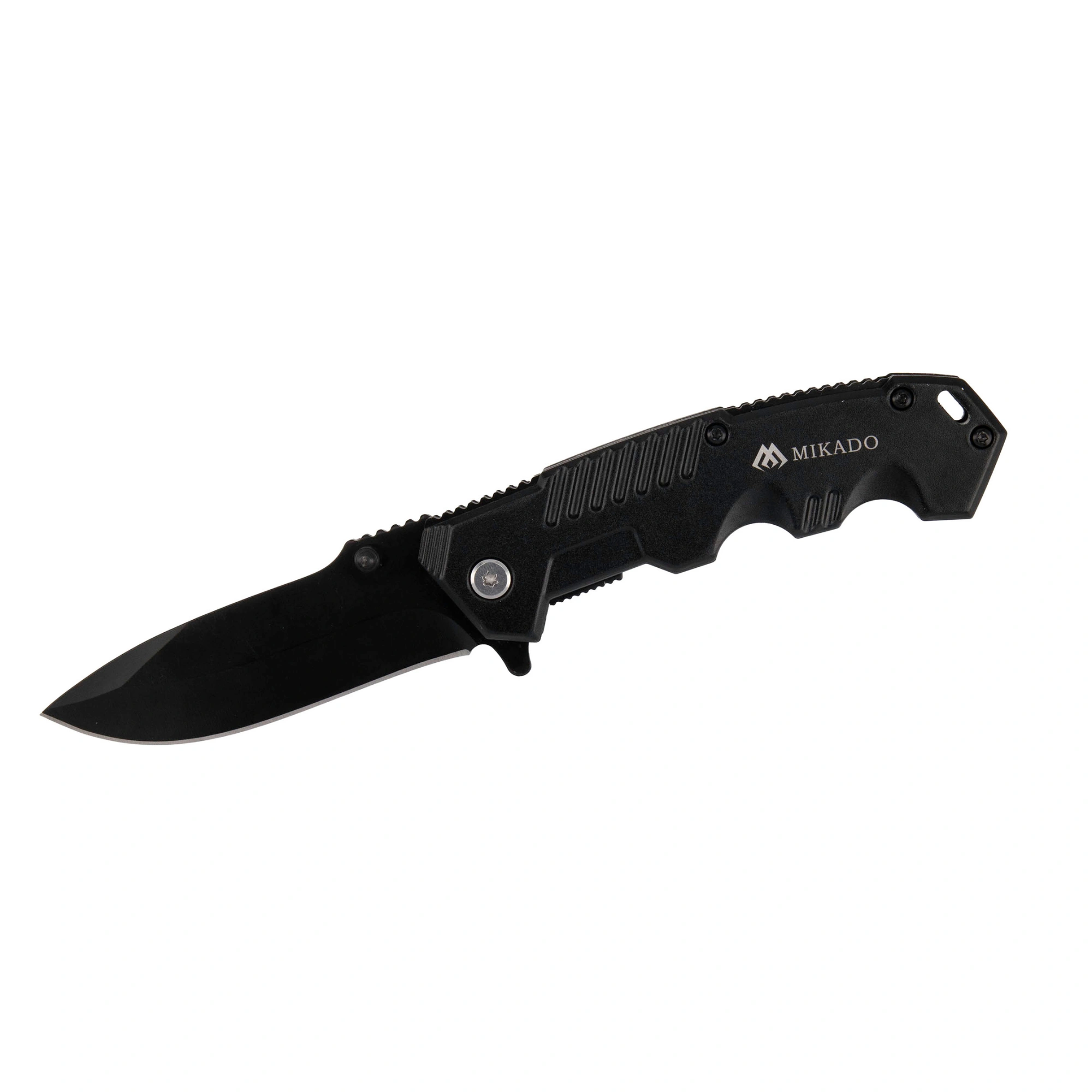 Nóż wędkarski MIKADO składany - taktyczny - ostrze 8.5cm - op. 1szt.