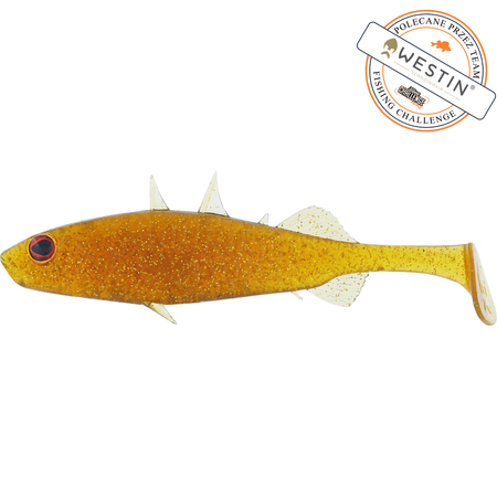 .Guma Westin Stanley the Stickleback 5,5cm | Motoroil Gold