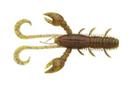 Guma Berkley Hollow Craw 7cm | Brown Chartreuse