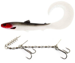 Zestaw Guma Westin BullTeez Curltail 27cm | Redlight + Dozbrojka Vis Vangen