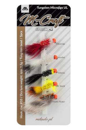 Microjigi Mikado M-Craft Tungsten - UL - #10 - 1.5g - z zadziorem