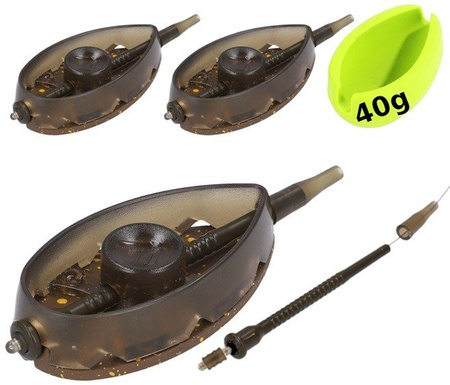 Zestaw koszyczków Mikado Aperio QMF L 40g 3szt. + foremka