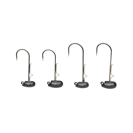 .Główki jigowe Savage Gear NED Jighead Matt Black #1 | 12g | 3 szt.