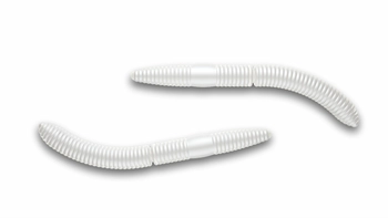 Przynęta Libra Lures Fatty D'Worm 7.5cm | 004 - Silver Pearl | kryl | 8 szt.