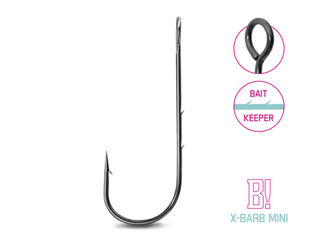 Haczyki Cheburashka DELPHIN B! X-BARB MINI roz. 8 - 8 szt,