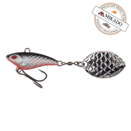 Wirujący ogonek Mikado M-TAIL 9g | BLOODY ROACH 