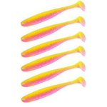 Guma Keitech Easy Shiner 4.5" | 11,43cm | LT#31 Yellow Pink | 6 szt.