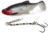 Zestaw Przynęta WESTIN Ricky the Roach ST 14 cm 42g Redlight - 1szt + Dozbrojka Vis Vangen 2szt.