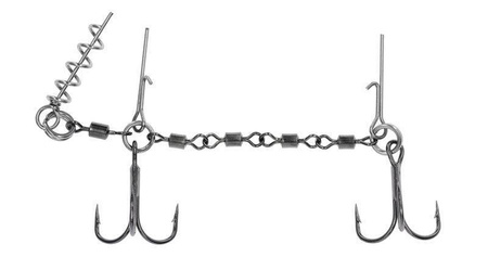 Zestaw guma Mikado MFT Roach 15cm Vampire Roach + Dozbrojka Mikado Evo Stinger