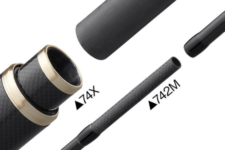 Wędka Graphiteleader Veloce UX 224cm | 85g