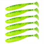 Guma Keitech Easy Shiner 4.5" | 11,43cm | LT#62 LT Chart Lime Shad | 6 szt.