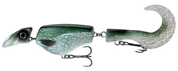 Headbanger Tail 23cm - Glitter Pike - Pływający