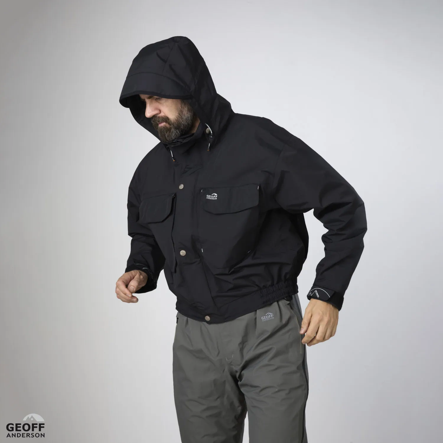 Kurtka Geoff Anderson WS Basis Black rozm. M