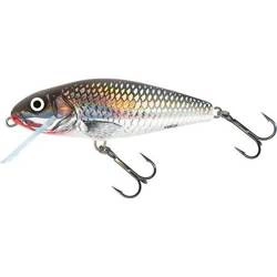 Wobler Salmo Perch 12 cm - Pływający - HOLOGRAPHIC GREY SHINER