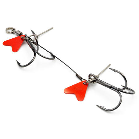 Dozbrojka Vis Vangen pod główkę przynęty 16-18cm (2 kotwice) | 2 szt.