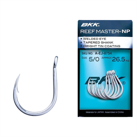 Haczyki sumowe BKK Reefmaster NP | #5/0 | 6 szt.