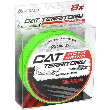 Plecionka Mikado Cat Territory Octa Braid 0,60mm | yellow | 300m