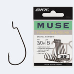 Haczyki offsetowe BKK Muse | #4 |10 szt.