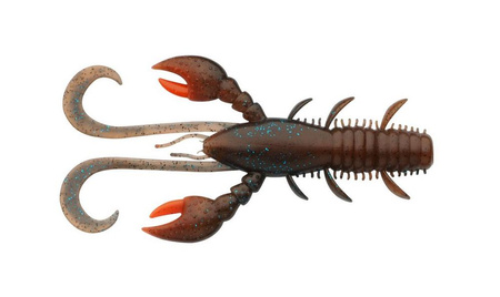 Guma Berkley Hollow Craw 7cm | Dark Cray UV Claw