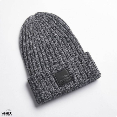 .Czapka GEOFF ANDERSON - WizWool Njal Beanie Black