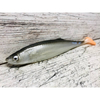 Guma SEWRO CUSTOM BAIT Ukleja 16cm- Czarna Kopyto Pomarańcz