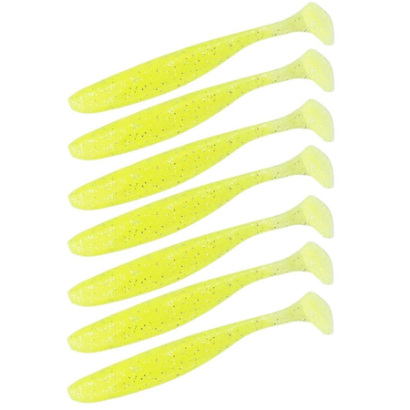 Guma Keitech Easy Shiner 4" | 10,16cm | LT#25 Toxic Chart | 7 szt.