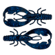Black Blue Flake
