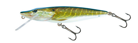 Wobler Salmo Pike 9cm | Real Pike | pływający