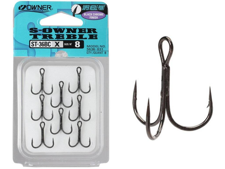 Kotwice Owner ST36BC #10 | Black Nickel | 26 szt.