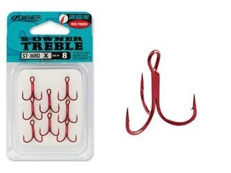 Kotwice OWNER ST36RD roz 8 (Czerwony) 8szt